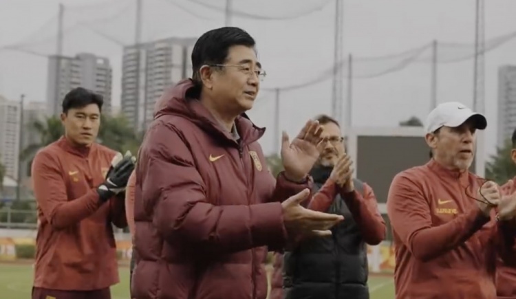  U20亞洲杯開賽在即，足協(xié)主席宋凱探班U20國青隊(duì)