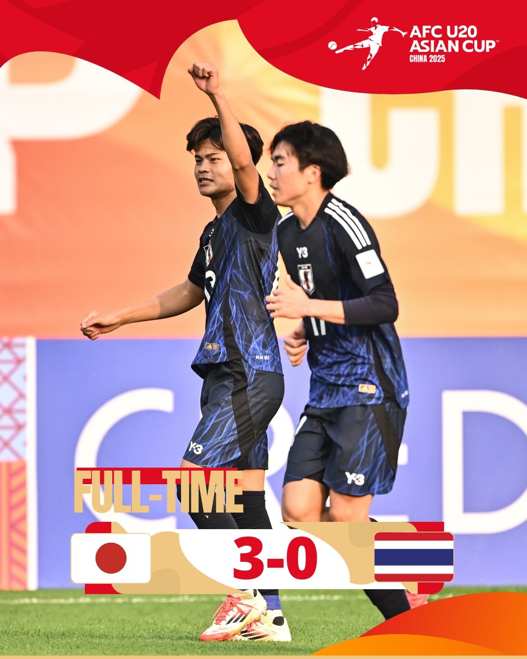 日本U20主帥賽后：雖然全取三分，但球隊各方面都有待提升