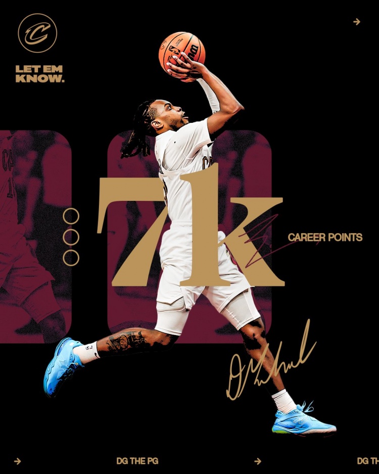  未來可期！加蘭騎士生涯得分達到7000分 隊史第11位！