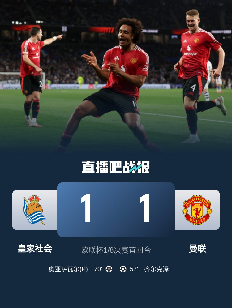  能否拿下歐聯(lián)杯？曼聯(lián)本賽季歐聯(lián)杯繼續(xù)不敗，9場5勝4平